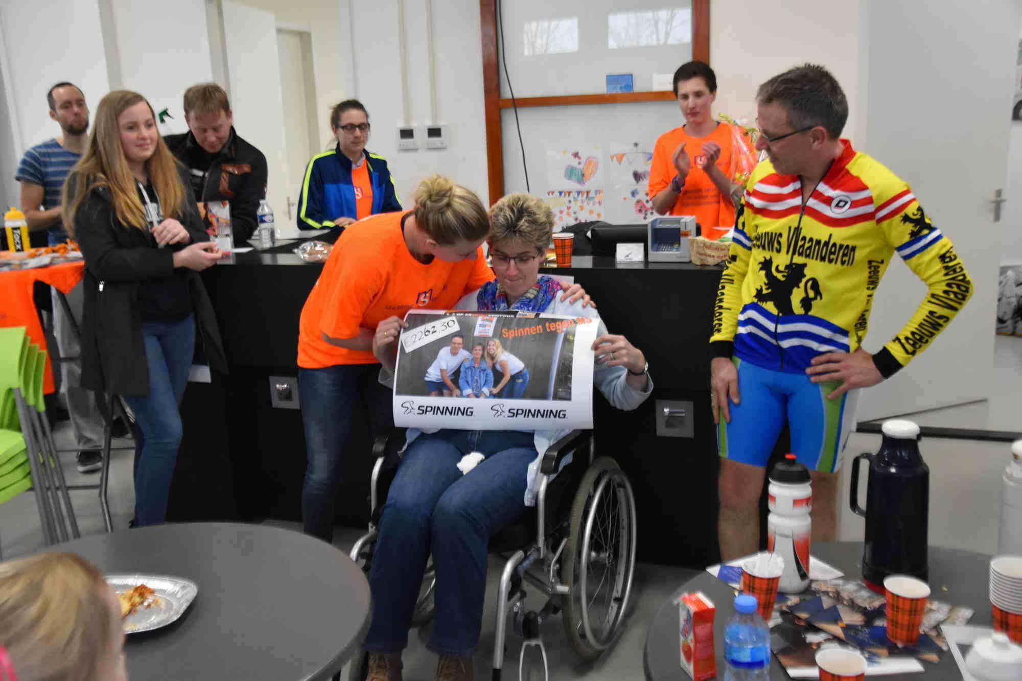 De moeder van Anna heeft MS