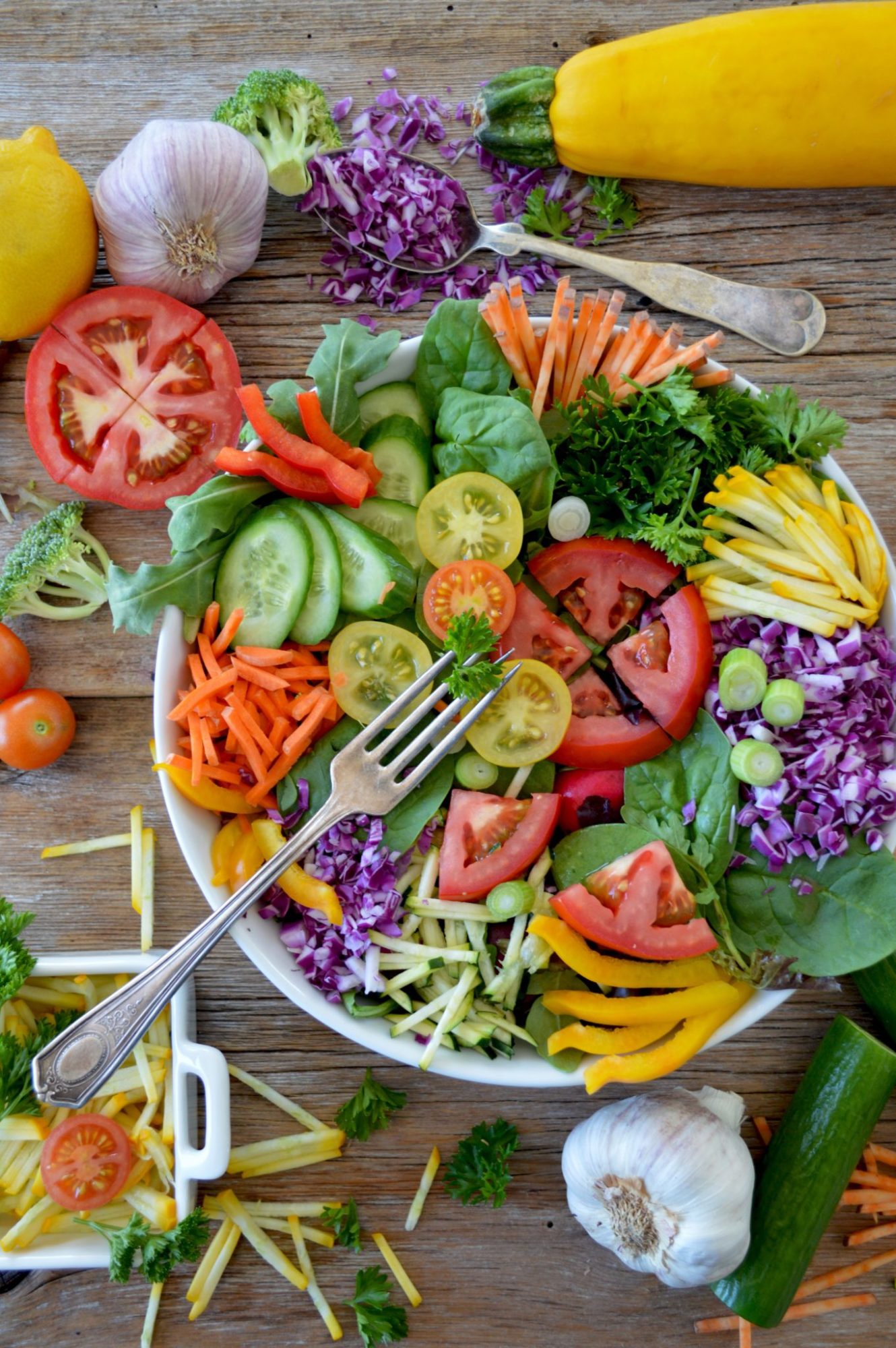 Klaar met salades!