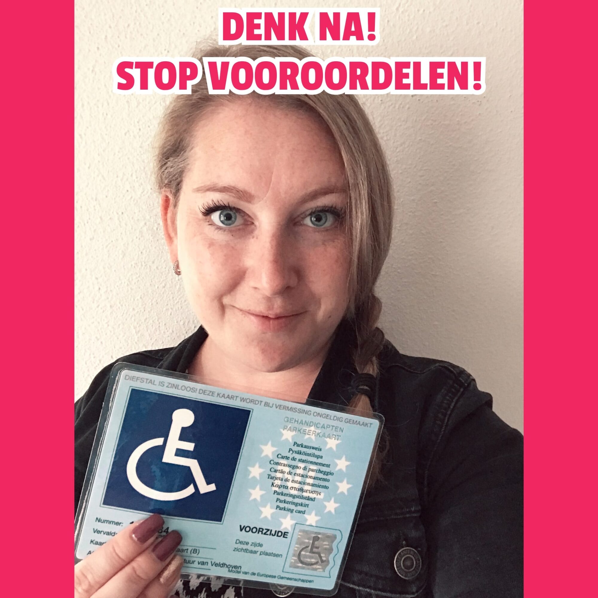 Stop vooroordelen!
